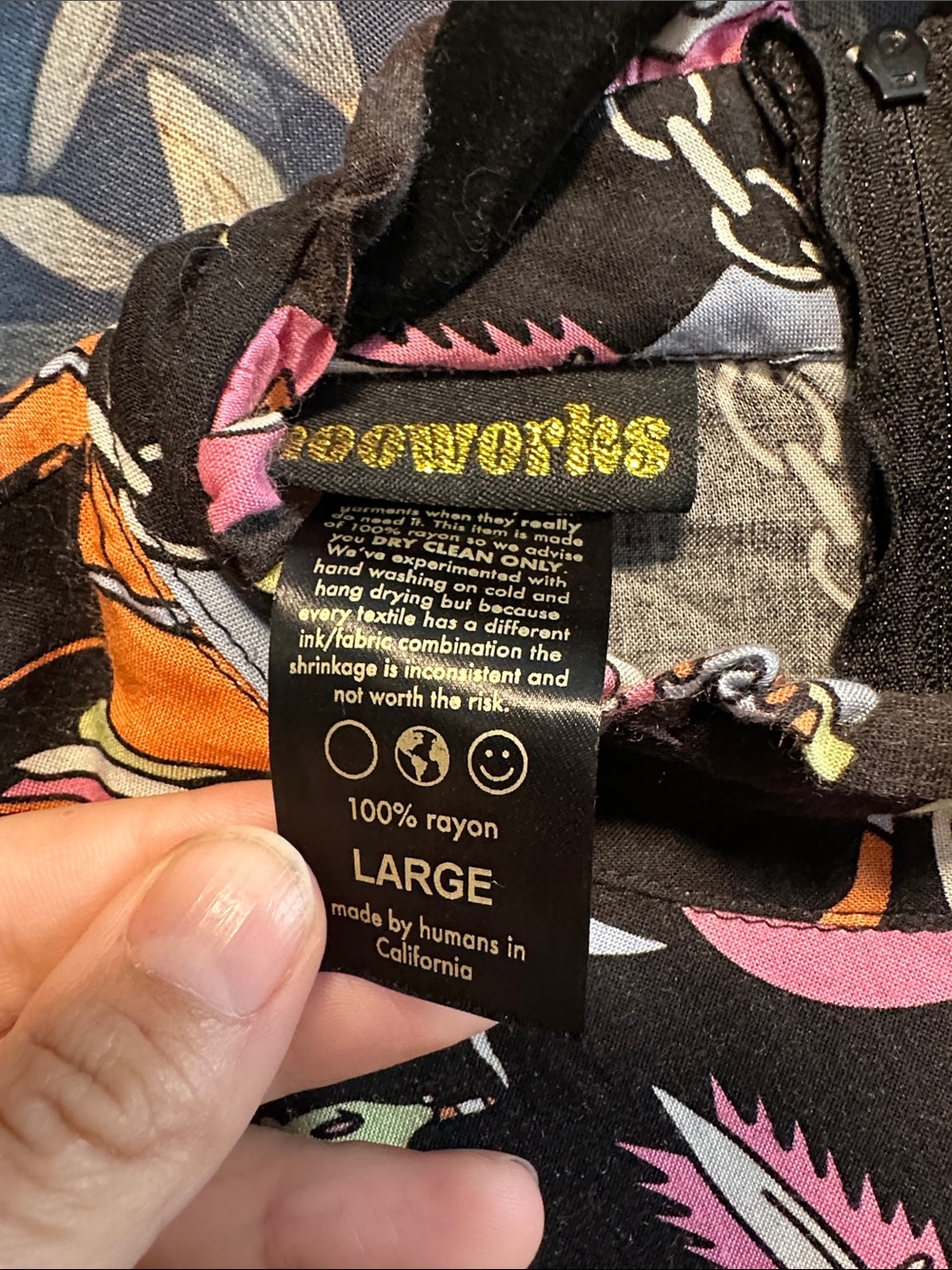 NOOWORKS STEVIE MEAN MACHINE DRESS SIZE LARGE L - Picture 2 of 4